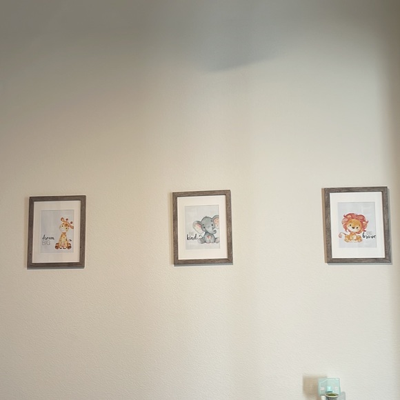 Baby animal frame set of 3 - Picture 1 of 5